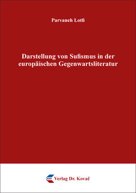 Lotfi |  Darstellung von Sufismus in der europäischen Gegenwartsliteratur | Buch |  Sack Fachmedien