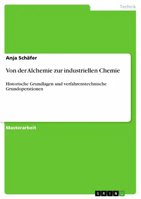 Schäfer |  Von der Alchemie zur industriellen Chemie | eBook | Sack Fachmedien