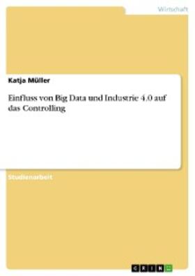 Müller |  Einfluss von Big Data und Industrie 4.0 auf das Controlling | eBook | Sack Fachmedien