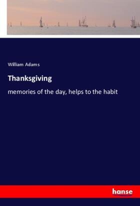 Adams | Thanksgiving | Buch | 978-3-348-02963-6 | sack.de