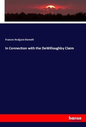 Burnett |  In Connection with the DeWilloughby Claim | Buch |  Sack Fachmedien