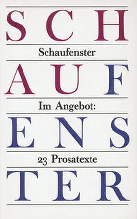  Schaufenster | Buch |  Sack Fachmedien