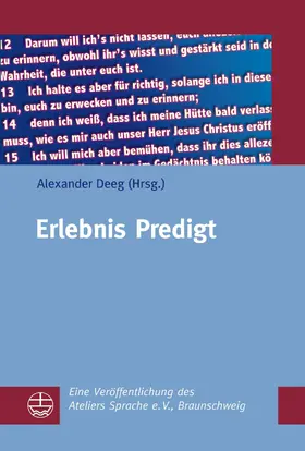 Deeg |  Erlebnis Predigt | eBook | Sack Fachmedien