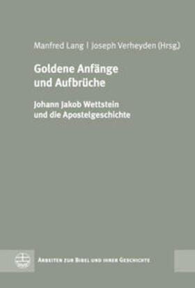 Lang / Verheyden |  Goldene Anfänge und Aufbrüche | Buch |  Sack Fachmedien