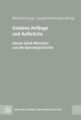 Lang / Verheyden |  Goldene Anfänge und Aufbrüche | eBook | Sack Fachmedien