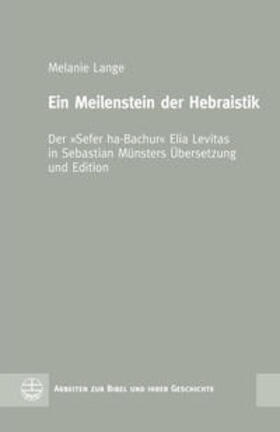 Lange |  Lange, M: Meilenstein der Hebraistik | Buch |  Sack Fachmedien