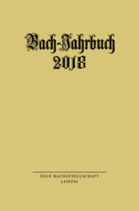 Wollny |  Bach-Jahrbuch 2018 | Buch |  Sack Fachmedien