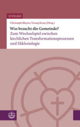 Meyns / Vereinigte Evangelisch-Lutherische Kirche Deutschlands (VELKD) / Raatz | Was braucht die Gemeinde? | Buch | 978-3-374-07087-9 | sack.de