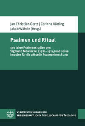 Gertz / Körting / Wöhrle |  Psalmen und Ritual | Buch |  Sack Fachmedien