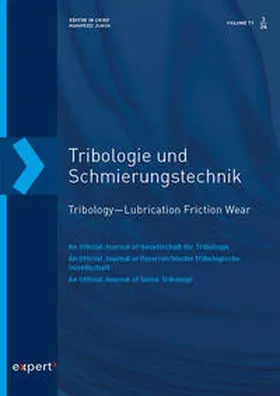  Tribologie und Schmierungstechnik 71, 3 (2024) | Buch |  Sack Fachmedien