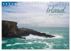 Wagner |  Irland. Wild Atlantic Views. (Tischkalender 2024 DIN A5 quer), CALVENDO Monatskalender | Sonstiges |  Sack Fachmedien