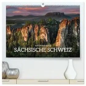 Becker / CALVENDO |  Naturparadies Sächsische Schweiz (hochwertiger Premium Wandkalender 2025 DIN A2 quer), Kunstdruck in Hochglanz | Sonstiges |  Sack Fachmedien