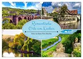 Huschka / CALVENDO |  Romantische Orte am Neckar (Wandkalender 2025 DIN A3 quer), CALVENDO Monatskalender | Sonstiges |  Sack Fachmedien