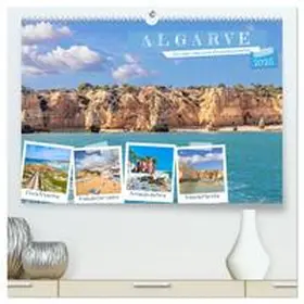 Meyer / CALVENDO |  Algarve - Portugals malerische Küstenlandschaften (hochwertiger Premium Wandkalender 2025 DIN A2 quer), Kunstdruck in Hochglanz | Sonstiges |  Sack Fachmedien