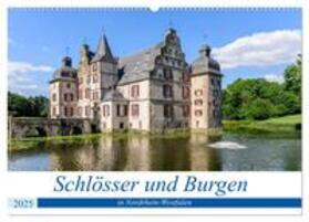 Ebert / CALVENDO |  Schlösser und Burgen in NRW (Wandkalender 2025 DIN A2 quer), CALVENDO Monatskalender | Sonstiges |  Sack Fachmedien