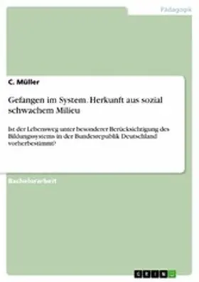 Müller |  Gefangen im System. Herkunft aus sozial schwachem Milieu | eBook | Sack Fachmedien