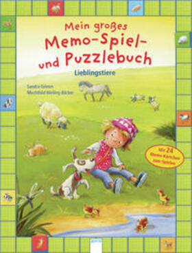 Grimm |  Mein großes Memo-Spiel- und Puzzlebuch. Lieblingstiere | Buch |  Sack Fachmedien