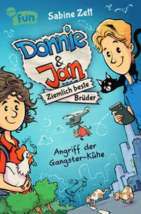 Zett |  Donnie & Jan - Ziemlich beste Brüder. Angriff der Gangster-Kühe | Buch |  Sack Fachmedien