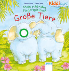 Grimm |  Mein schönstes Fingerspielbuch. Große Tiere | Buch |  Sack Fachmedien