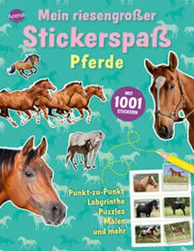 Plehov |  Mein riesengroßer Stickerspaß. Pferde | Buch |  Sack Fachmedien