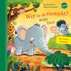 Grimm |  Wer ist da versteckt? Wilde Tiere | Buch |  Sack Fachmedien