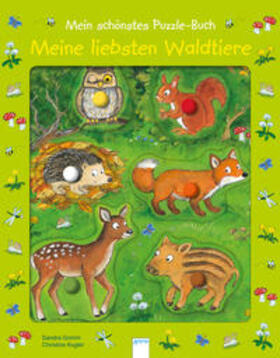 Grimm |  Mein schönstes Puzzle-Buch. Meine liebsten Waldtiere | Buch |  Sack Fachmedien