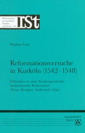 Laux |  Reformationsversuche in Kurköln (1542-1548) | Buch |  Sack Fachmedien
