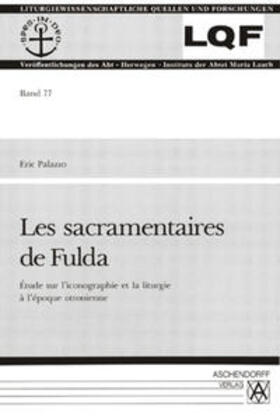Palazzo |  Les sacramentaires de Fulda | Buch |  Sack Fachmedien