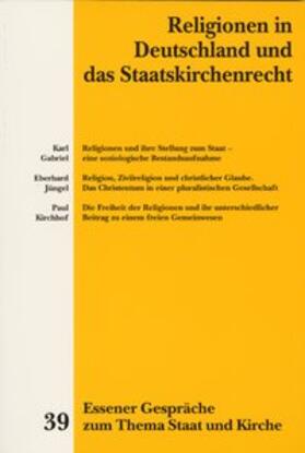 Kämper / Krautscheidt / Marré |  Religionen in Deutschland und das Staatskirchenrecht | Buch |  Sack Fachmedien