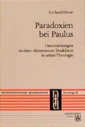 Hotze |  Paradoxien bei Paulus | Buch |  Sack Fachmedien