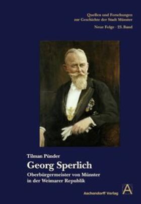 Pünder |  Georg Sperlich | Buch |  Sack Fachmedien