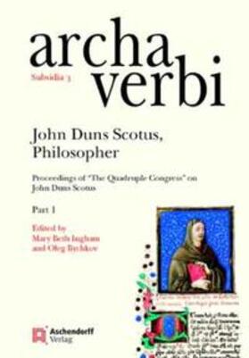 Ingham / Bychkov | John Duns Scotus, Philosopher | Buch | 978-3-402-10213-8 | sack.de