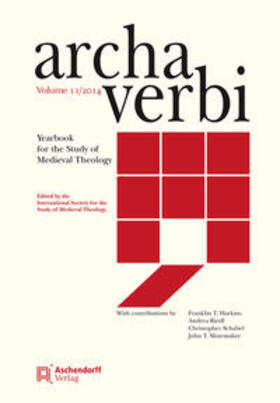  Archa Verbi, Volumen 11-2014 | Buch |  Sack Fachmedien