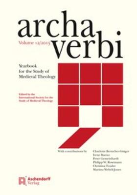  Archa Verbi, Volume 12/2015 | Buch |  Sack Fachmedien