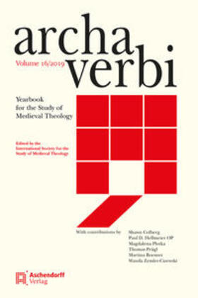  Archa Verbi, Volume 16/2019 | Buch |  Sack Fachmedien