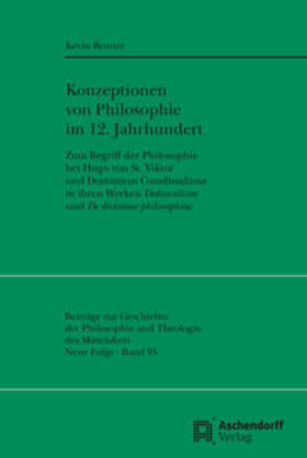 Renner |  Konzeptionen von Philosophie im 12. Jahrhundert | Buch |  Sack Fachmedien