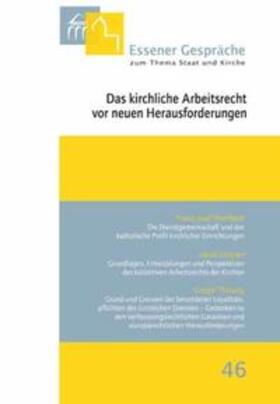Kämper / Thönnes |  Essener Gespräche zum Thema Staat und Kirche, Band 46 | Buch |  Sack Fachmedien