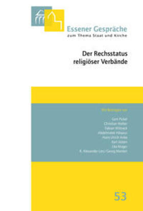 Kämper / Pfeffer |  Essener Gespräche zum Thema Staat und Kirche, Band 53 | Buch |  Sack Fachmedien