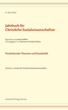 Heimbach-Steins |  Jahrbuch für christliche Sozialwissenschaften 20 | Buch |  Sack Fachmedien