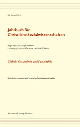 Heimbach-Steins |  Jahrbuch für Christliche Sozialwissenschaften, 65. Band/2024 | Buch |  Sack Fachmedien