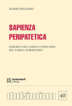 Meliado / Meliadò |  Sapienza Peripatetica | Buch |  Sack Fachmedien