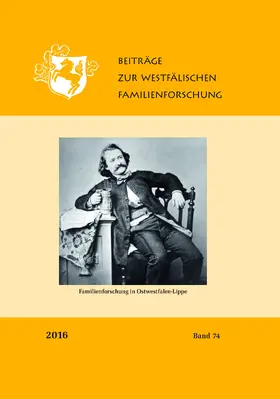 Linde |  Beiträge zur westfälischen Familienforschung | Buch |  Sack Fachmedien