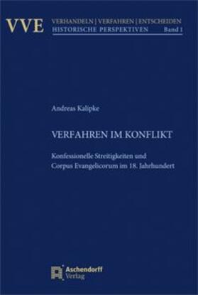 Kalipke |  Kalipke, A: Verfahren im Konflikt | Buch |  Sack Fachmedien