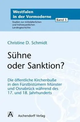 Schmidt |  Sühne oder Sanktion? | Buch |  Sack Fachmedien