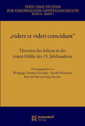  "videre et videri coincidunt" | Buch |  Sack Fachmedien