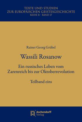 Grübel |  Wassili Rosanow | Buch |  Sack Fachmedien