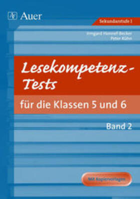 Kühn / Honnef-Becker |  Lesekompetenz-Tests 5/6, Band 2 | Buch |  Sack Fachmedien