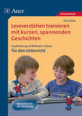 Tacke |  Leseverstehen trainieren mit kurzen spannenden Geschichten | Buch |  Sack Fachmedien