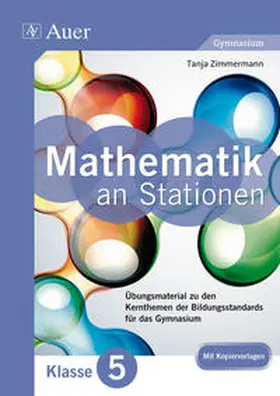 Zimmermann |  Mathe an Stationen 5 Gymnasium | Buch |  Sack Fachmedien