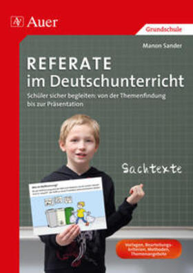 Sander |  Referate im Deutschunterricht | Buch |  Sack Fachmedien